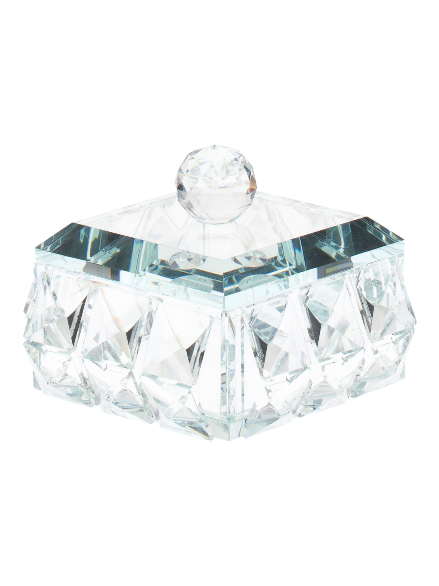 Glass Trinket Box | TJ Maxx