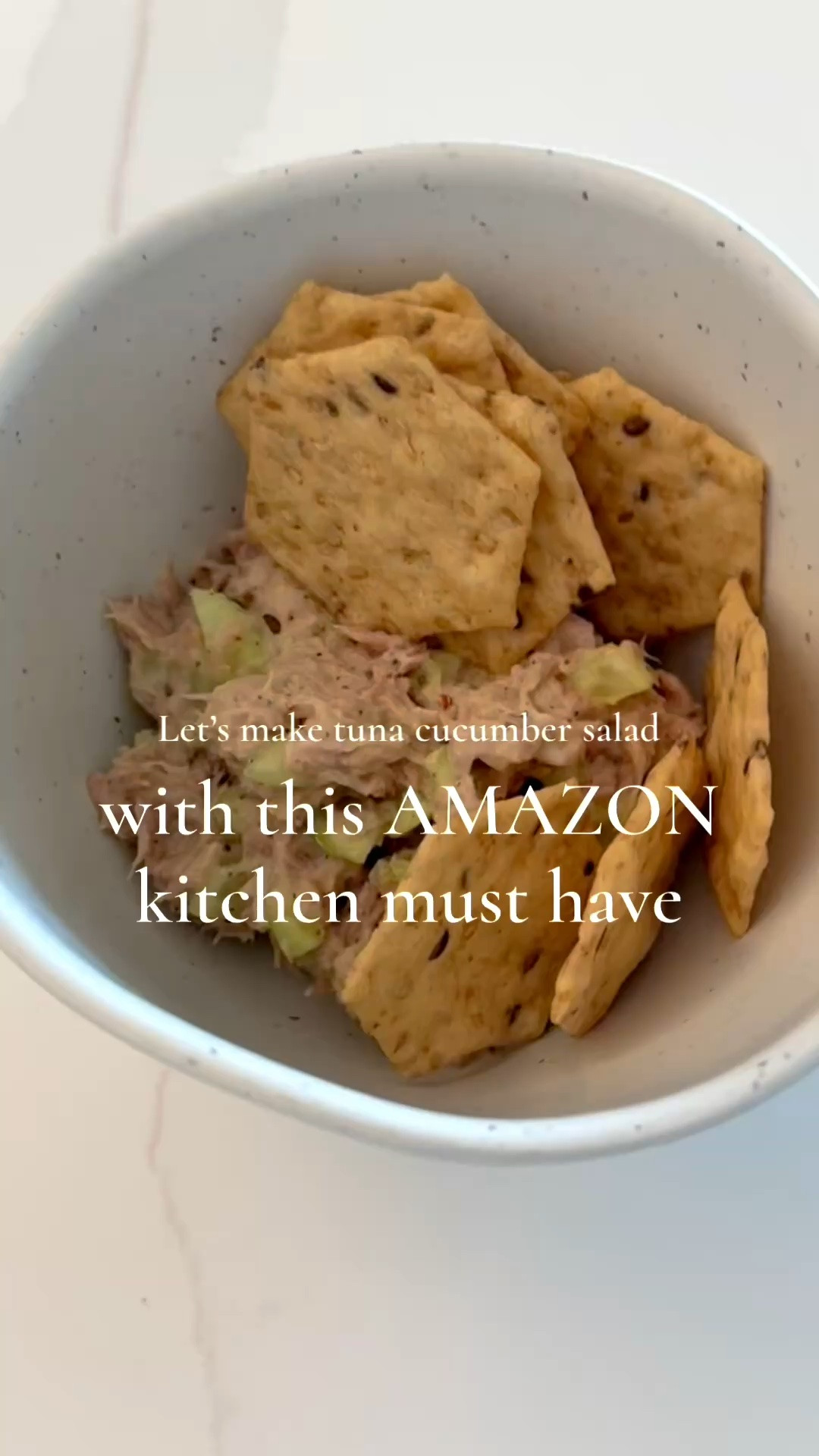 Make Tuna cucumber salad with me using my new Kitchen Mama Auto 2.0 Electric Can Opener @kitchenmama 

▫️One-touch operation (press to start, press to stop)
▫️Smooth-edge cutting for safe, clean lids
▫️Built-in lid remover for mess-free use
▫️Compact, modern design perfect for any kitchen setup

Available on Amazon and shopkitchenmama.com ✨

#KitchenMama #Auto2.0ElectricCanOpener #canopener #kitchenmamacanopener

#LTKfoodie #LTKHome