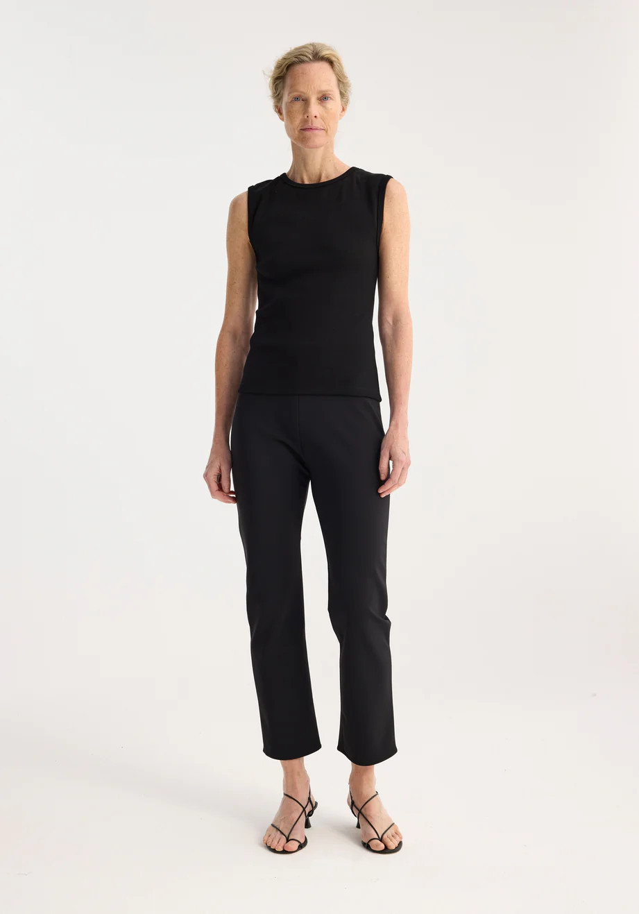cigarette scuba trousers | black | Rohe