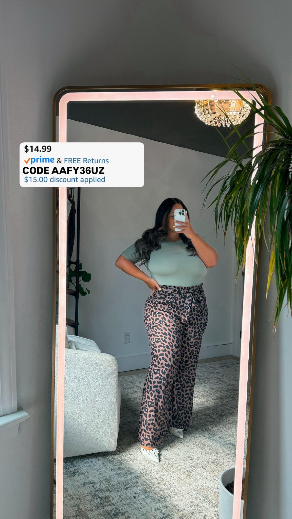 WIDE LEG PANTS ON DEAL NOW! 

Top: size XL
Pants: SIZE XXL 

✨ USE CODE AAFY36UZ ✨

If it doesn’t open in app, click … in the upper right corner and select open in browser! 🫶 

Codes & coupons only work for a limited time! If you get an error, it may have maxed the color/size you selected.. so try another one. Sometimes it helps to check out one item at a time! 

#LTKStyleTip #LTKSaleAlert #LTKWorkwear