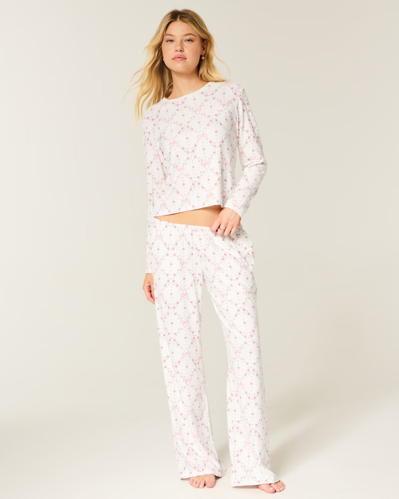 Women's Cozy Wide-Leg Pants | Women's Bottoms | HollisterCo.com | Hollister (US)