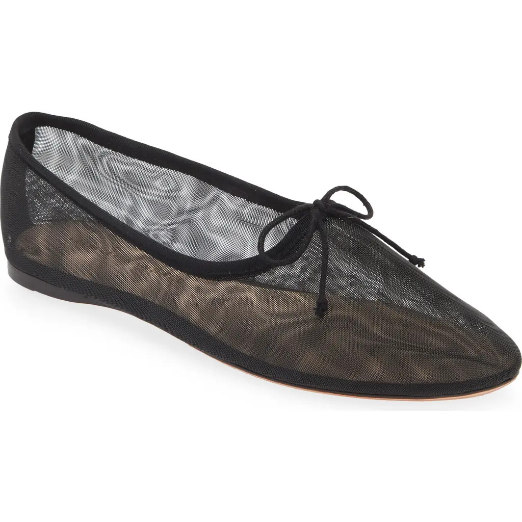 Loeffler Randall Landon Soft Ballet Flat in Black at Nordstrom, Size 10 | Nordstrom
