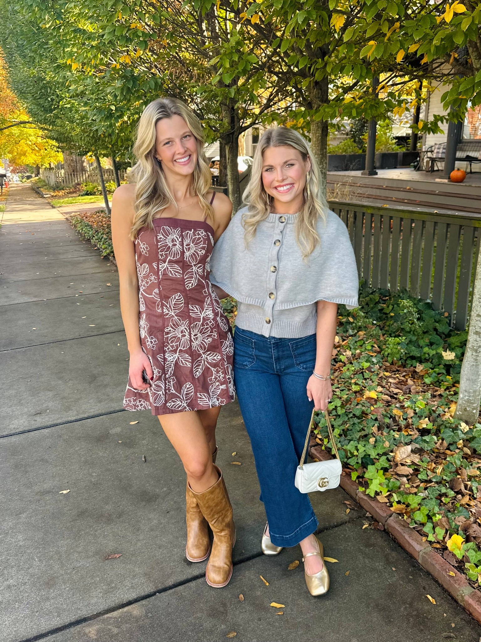 The perfect fall outfit 🤍🍂 jeans come in so many styles, colors, & lengths — the sweater is surprisingly thick & high quality!! 🤎

#LTKSeasonal #LTKFindsUnder50 #LTKStyleTip