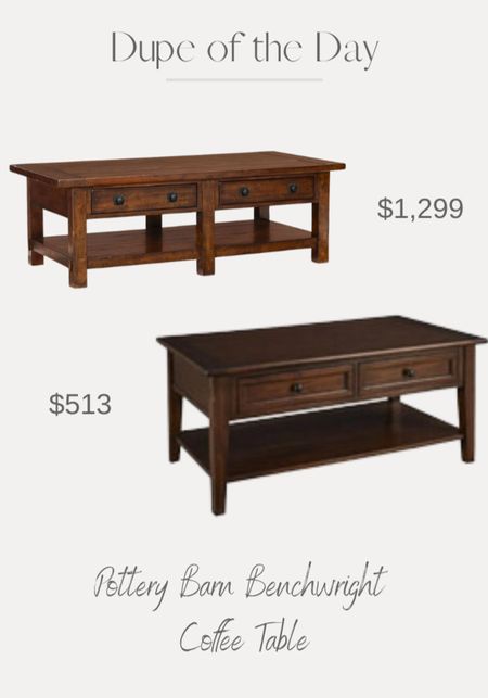 Get the pottery barn look for less with this benchwright style coffee table at Walmart!

#LTKhome #LTKstyletip #LTKsalealert