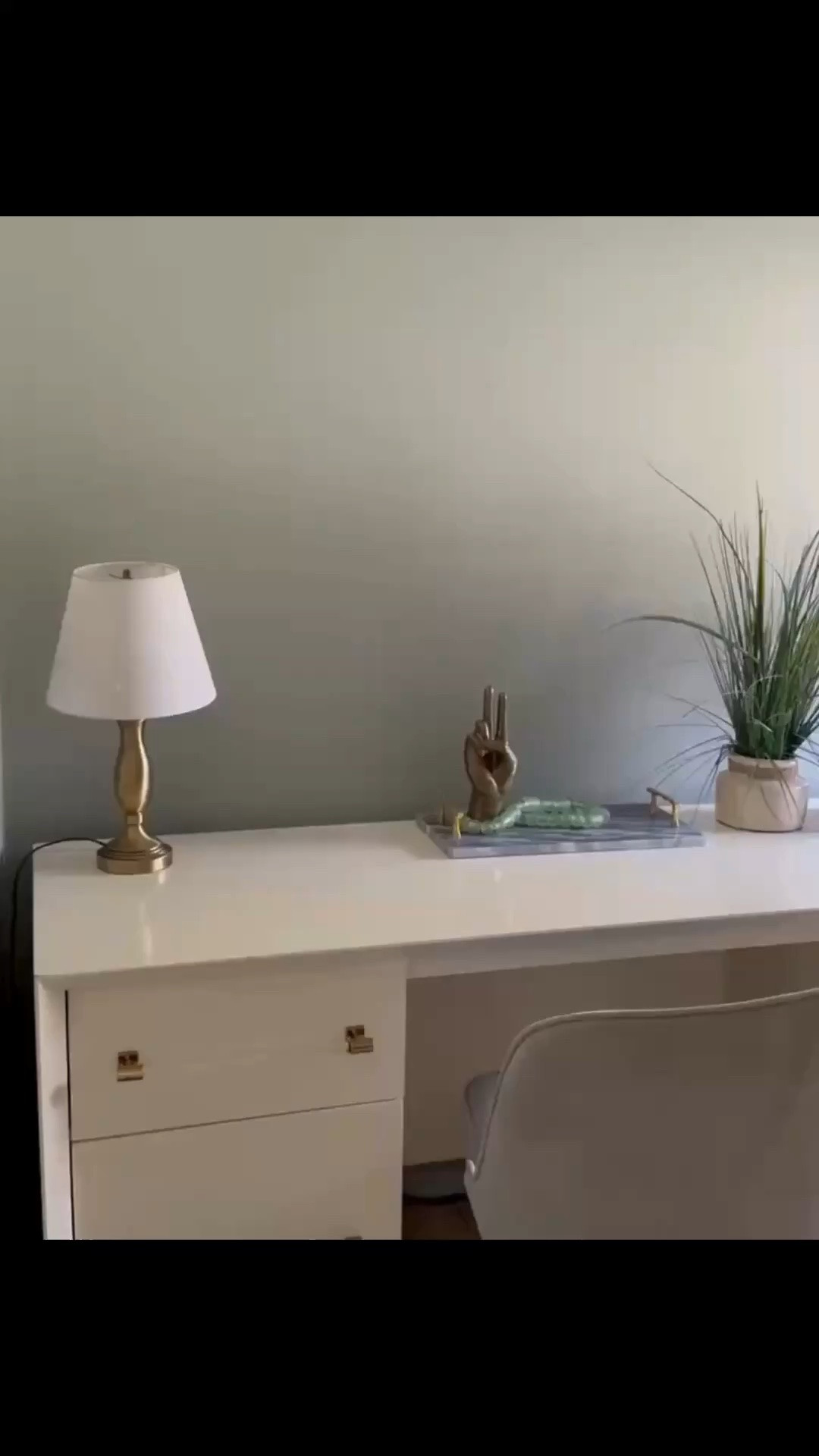 Guest bedroom with a cane daybed, white desk, soft green walls, and layered neutral textiles. Added woven textures, warm wood accents, and simple lighting to keep the room functional without feeling crowded. Linked exact and similar pieces below.

#LTKHome #LTKSaleAlert #LTKActive