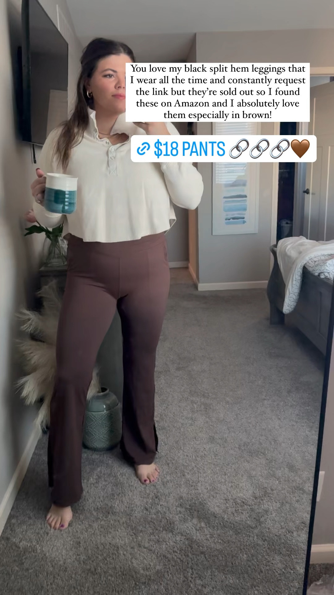 Split hem leggings / flare leggings from Amazon that are under $20!!! I ordered large and I’m 5’7

Casual outfit, leggings outfit
, midsize, Amazon outfit 

#LTKmidsize #LTKfindsunder50 #LTKstyletip