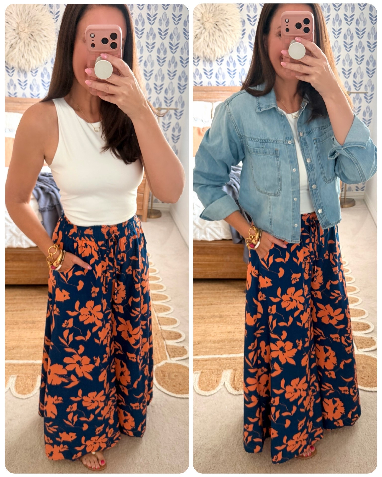 These flowy Amazon pants come in 25+ colors- prints and solids! Pockets, drawstring waist and 10/10 comfort! I get a medium.
.

#LTKmomlife #LTKOver40 #LTKSeasonal