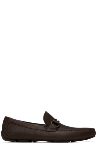 Brown Driver Slippers | SSENSE