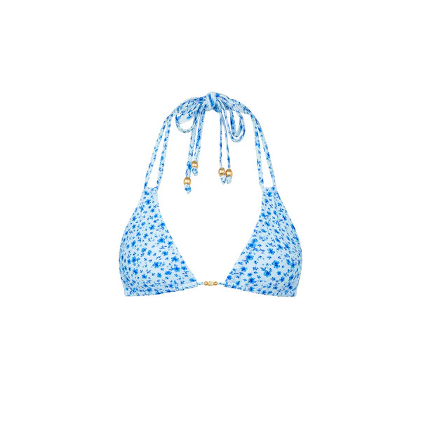 Halter Bralette Bikini Top - Dream Flower | Kulani Kinis US