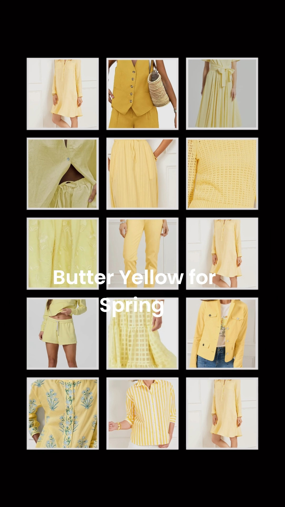 Butter Yellow is the hot color for Spring and Summer. Here are some great pieces to add this color trend to your wardrobe. There is something for every budget  . 

#LTKStyleTip #LTKOver40 #LTKTravel