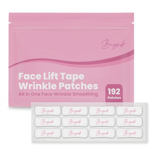 Face Lift Tape for Wrinkles and Tightening | Skin Lifting Tape for Smoothing Lines | Eye Lifting Strips for a Firm Look | Wrinkle-Reducing for Skin | Easy-to-Use Face Lifters | Pack Includes 192 Count | Amazon (US)