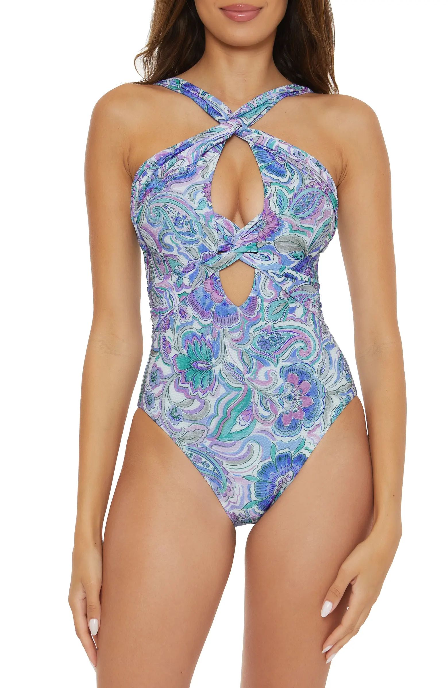 Becca Mystique Paisley One-Piece Swimsuit | Nordstrom | Nordstrom