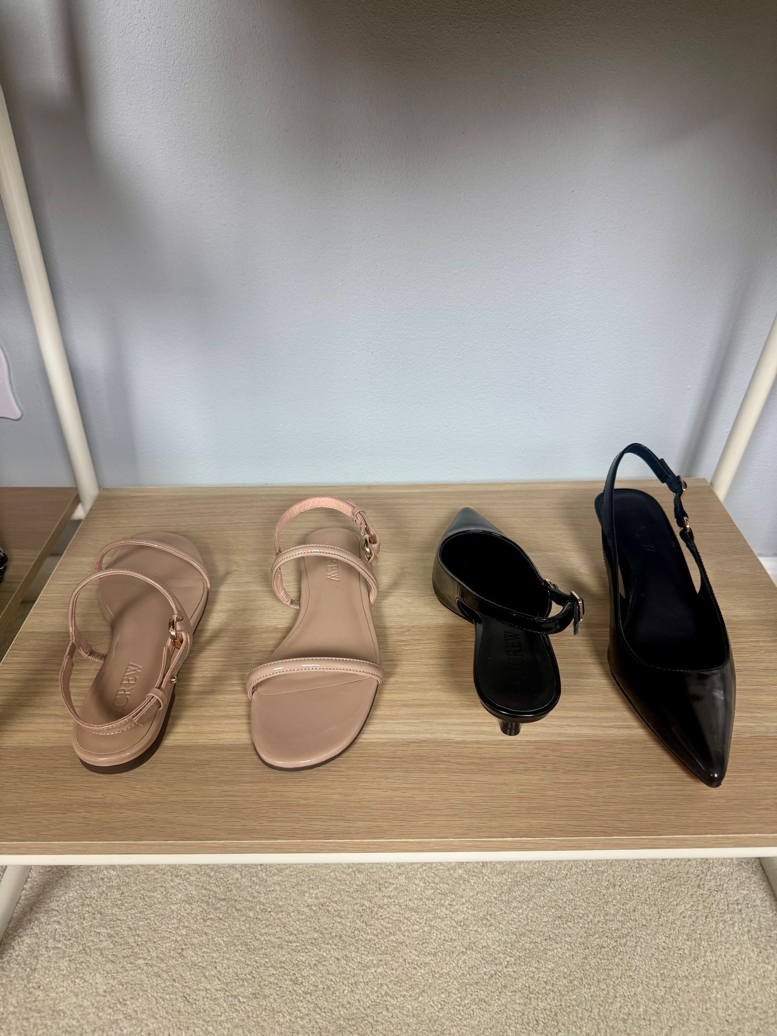 The perfect nude sandals and black pointed toe sling back heels are both 40% off!! I just ordered the sandals in black because they are that good ❤️

#LTKSaleAlert #LTKSeasonal