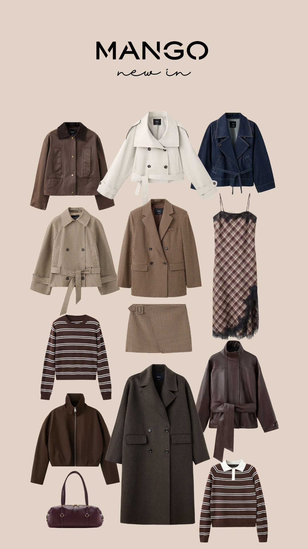 Mango New in! 🍁

Autumn Jacket, Autumn Outfit, Autumn Style, Co-ord, Elevated basics, Trench Coat  

 #LTKuk #LTKautumn #LTKeurope