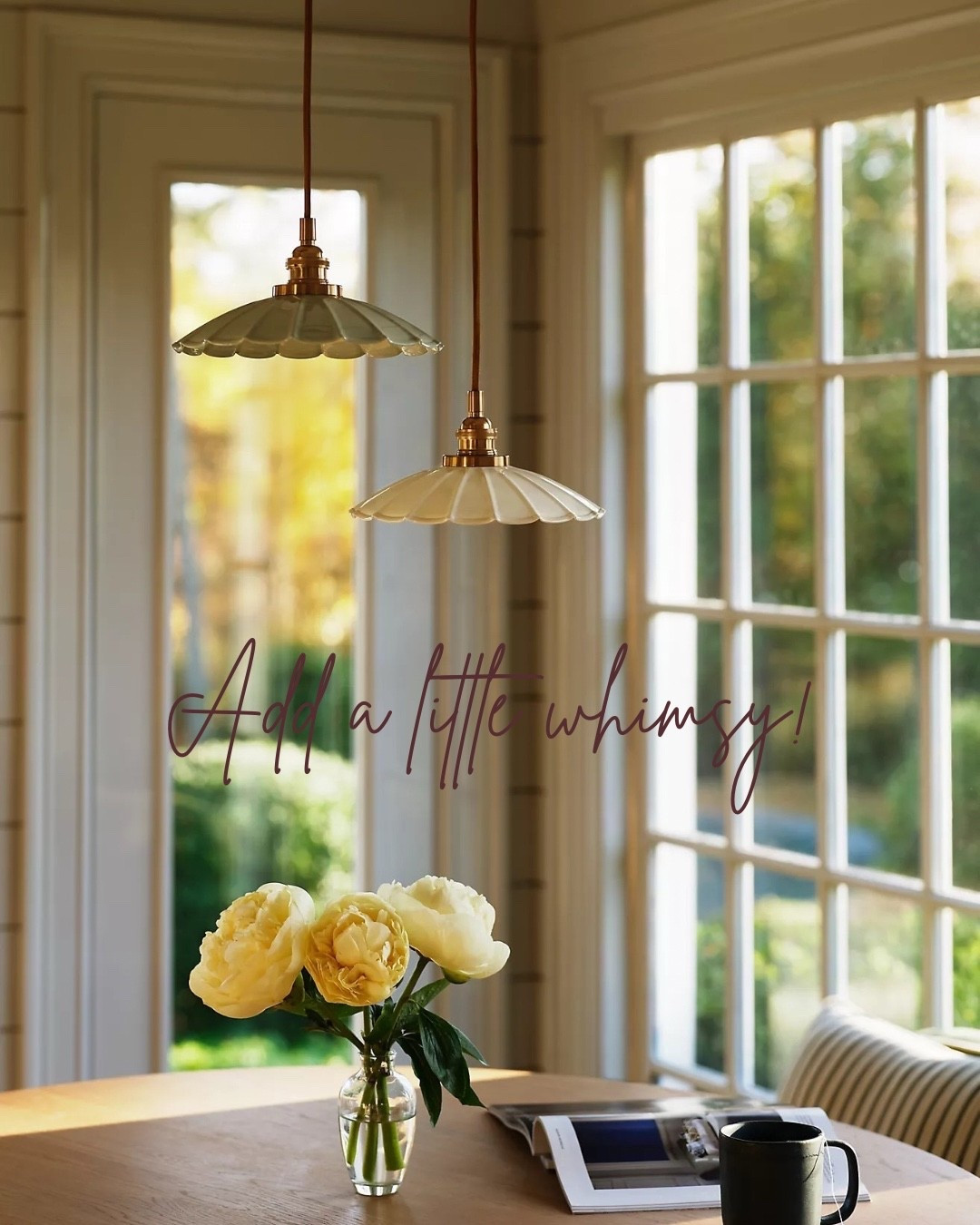 Want to add some whimsy into your home? Greta Scalloped Metal Pendant Lights are perfect!💛

#LTKhome #LTKfamily #LTKstyletip