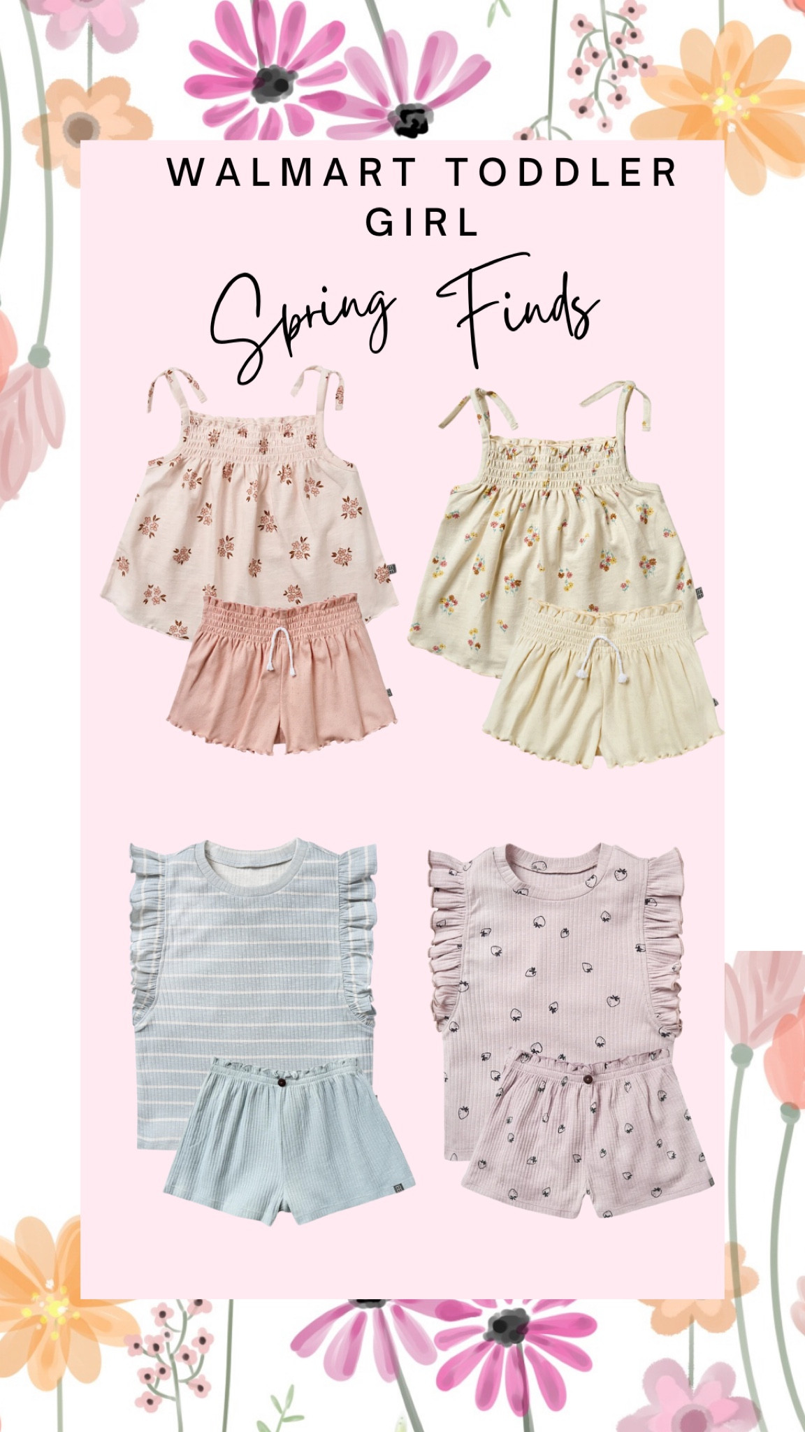Toddler Girl’s Walmart Spring Clothes 

#LTKBaby #LTKStyleTip #LTKKids