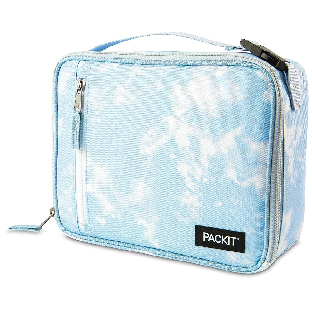 PackIt Freezable Classic Lunch Box, Blue Sky, Built with EcoFreeze Technology, Collapsible, Reusa... | Amazon (US)