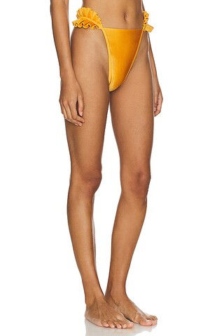 Mulan Bikini Bottom in Sunset Gold | Revolve Clothing (Global)