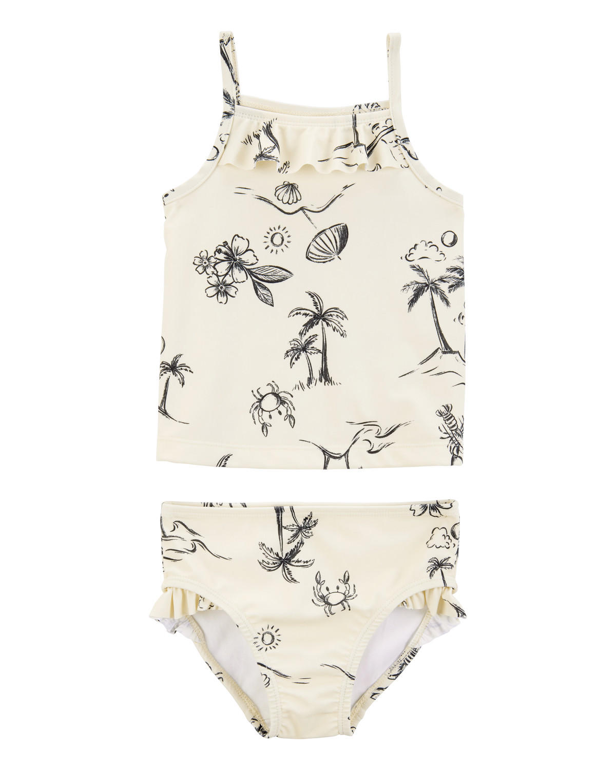 Toddler 2-Piece Beach Print Tankini Set - Carter's | Carter's | Carter's Inc