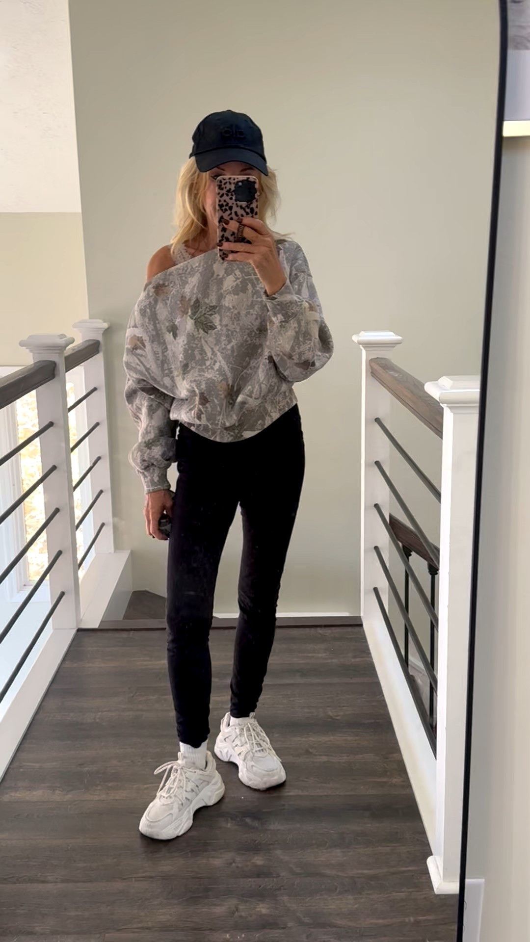 Cozy camo off shoulder sweatshirt from #abercrombie. #loungewear #camo #sweatshirt #alo 

#LTKActive #LTKPetite #LTKOver40