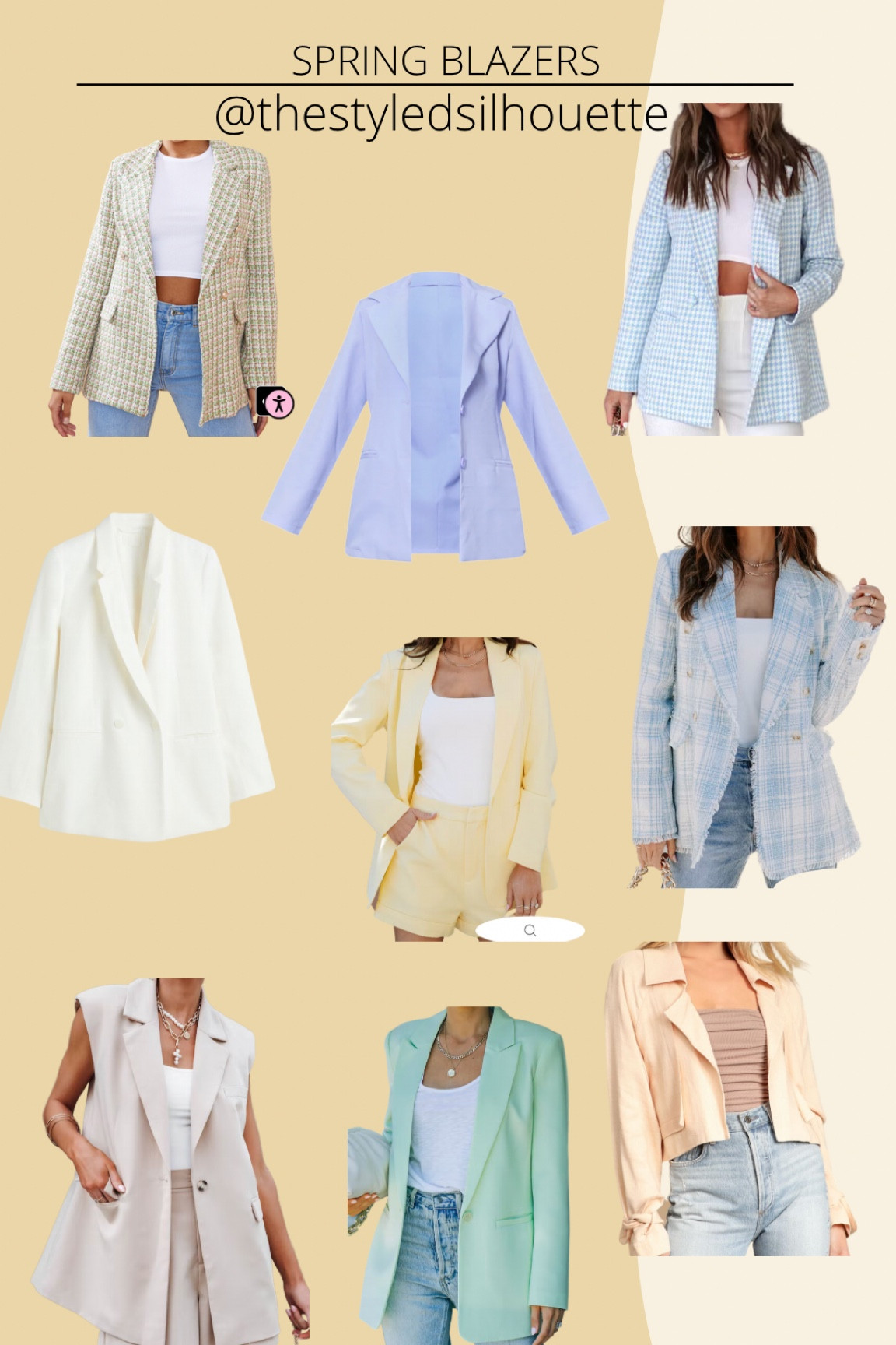 Spring/summer blazers 

#LTKSeasonal #LTKstyletip #LTKworkwear