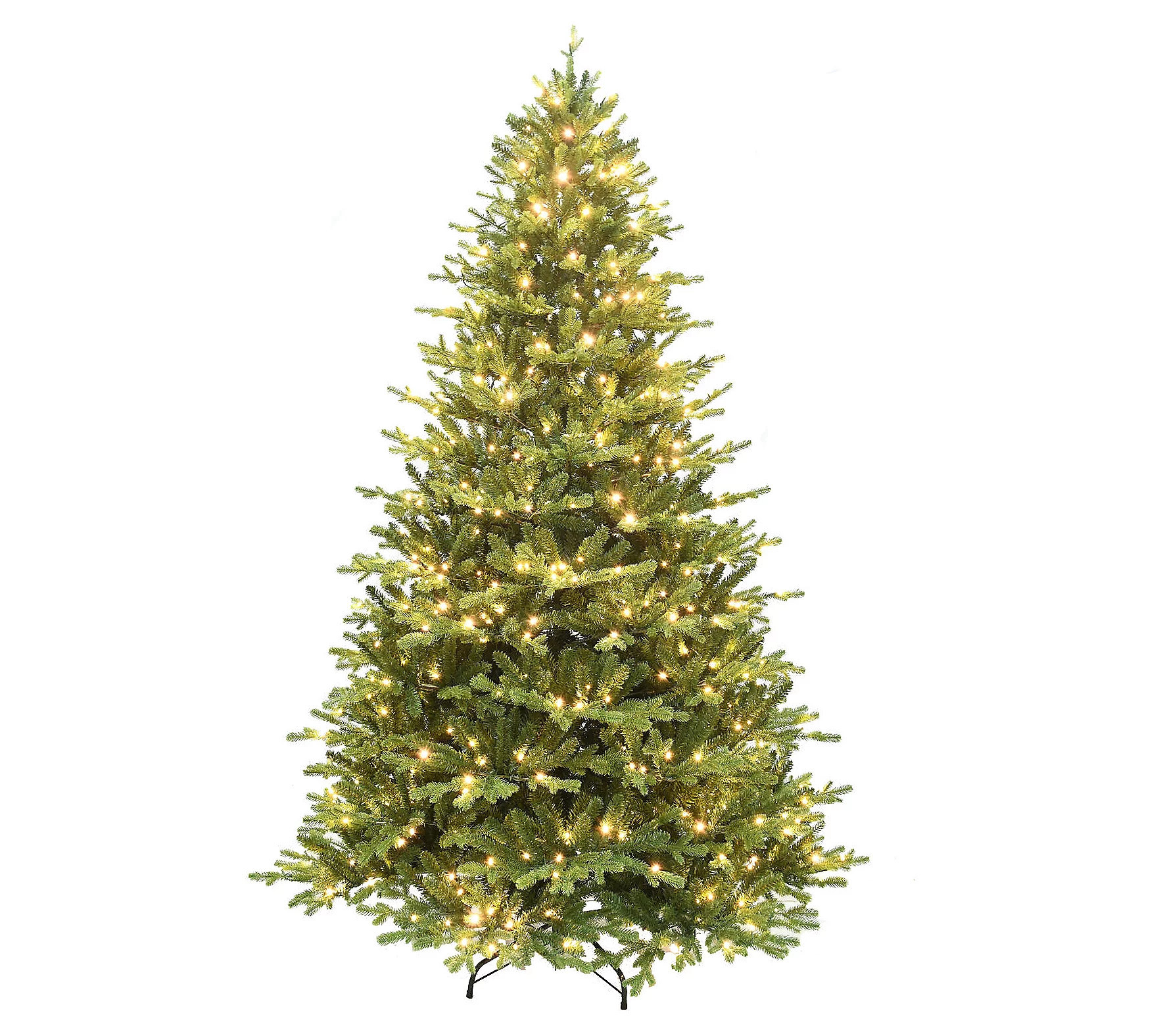 Christmas Time 6.5-Ft. Saint Nicholas Pine Chri stmas Tree with | QVC