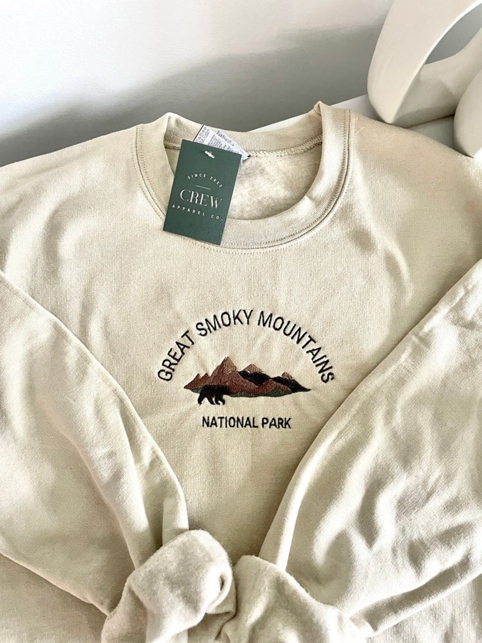 Great Smoky Mountains National Park Embroidered Sweatshirt | Fall Crewneck | Travel Crewneck | Unisex Sweatshirts 

#LTKSeasonal #LTKunder100 #LTKtravel