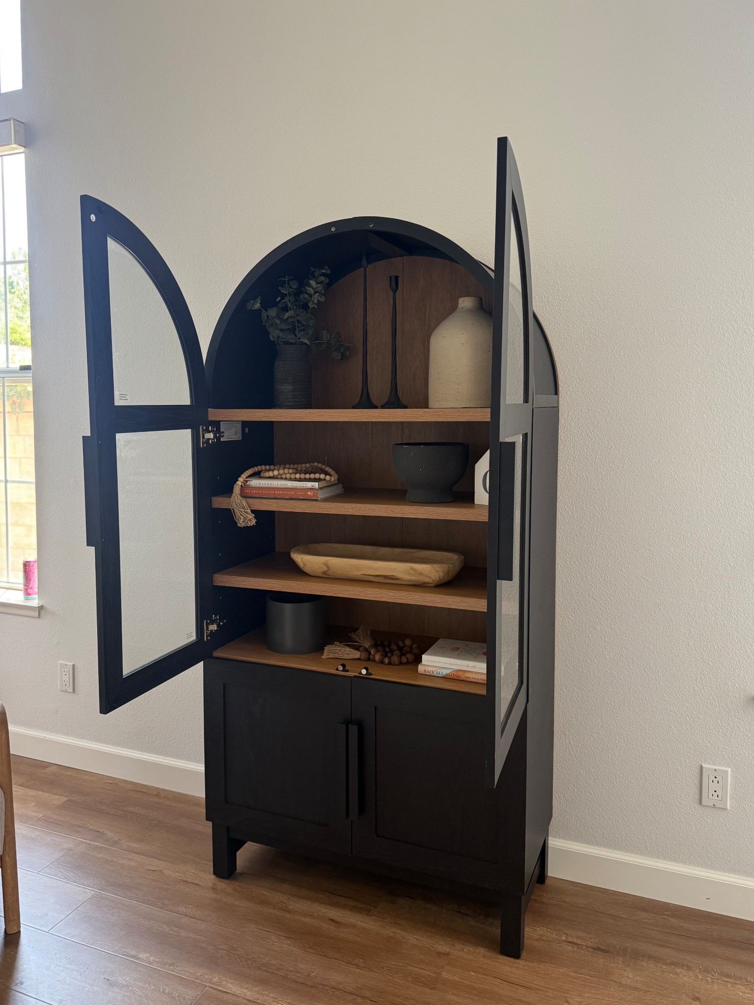 How dreamy is my new Arch Cabinet for my office space!! #LTKStyle #LTKDesign #LTKDecor 
#LTKFurniture 

#LTKHome #LTKStyleTip #LTKSaleAlert