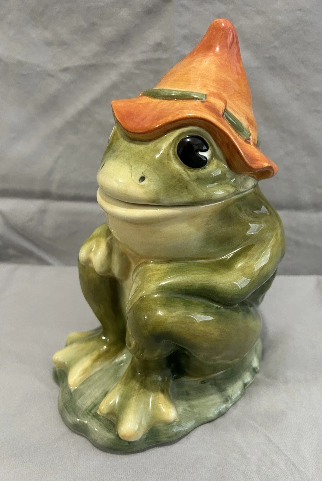 Vintage Hillbilly Frog Porcelain Snack Cookie Canister American Retro Pre-Owned | eBay US