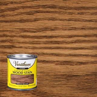 8 oz. Special Walnut Classic Wood Interior Stain | The Home Depot