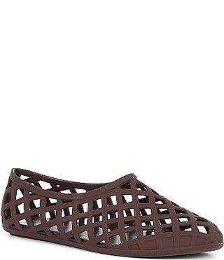 Jeffrey Campbell Jellz Jelly Slip-On Flats - 6 | Dillard's