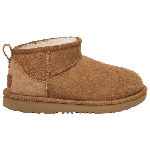 Girls UGG Classic Ultra Mini - Girls' Grade School Shoe Chestnut Size 04.0 | Kids Foot Locker (US)