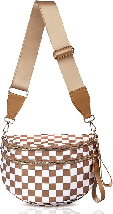 Cross Body Bag for Woman, Nylon Crossbody Bag Bum Bag Handbags | Amazon (US)