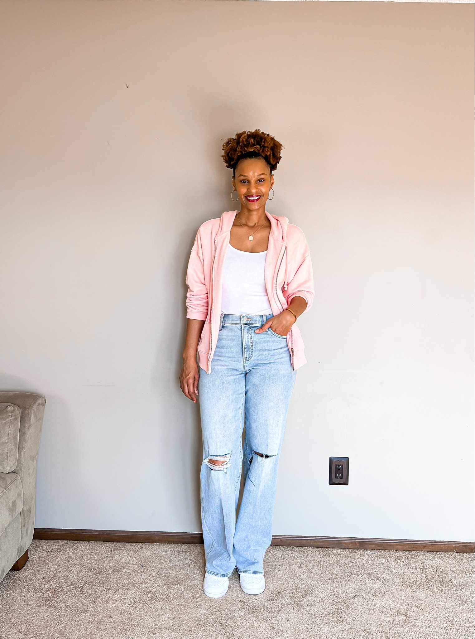 Trying the wide leg jeans trend on a budget. Found on clearance for $20!

#LTKsalealert #LTKFind #LTKstyletip
