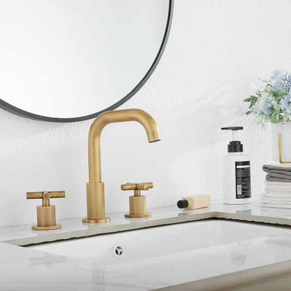 Widespread Faucet 2-handle Bathroom Faucet with Drain Assembly | Wayfair Professional