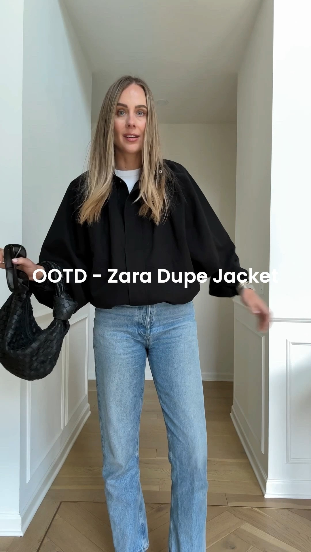 My exact jacket is DISSH. I order from them a lot and shipping is fast (arrives in about 4 business days). Sign up for back in stock alert. I’m wearing a US4 - it runs a little big  But the Zara option is SO close!

#LTKOver40 #LTKootd #LTKgrwm