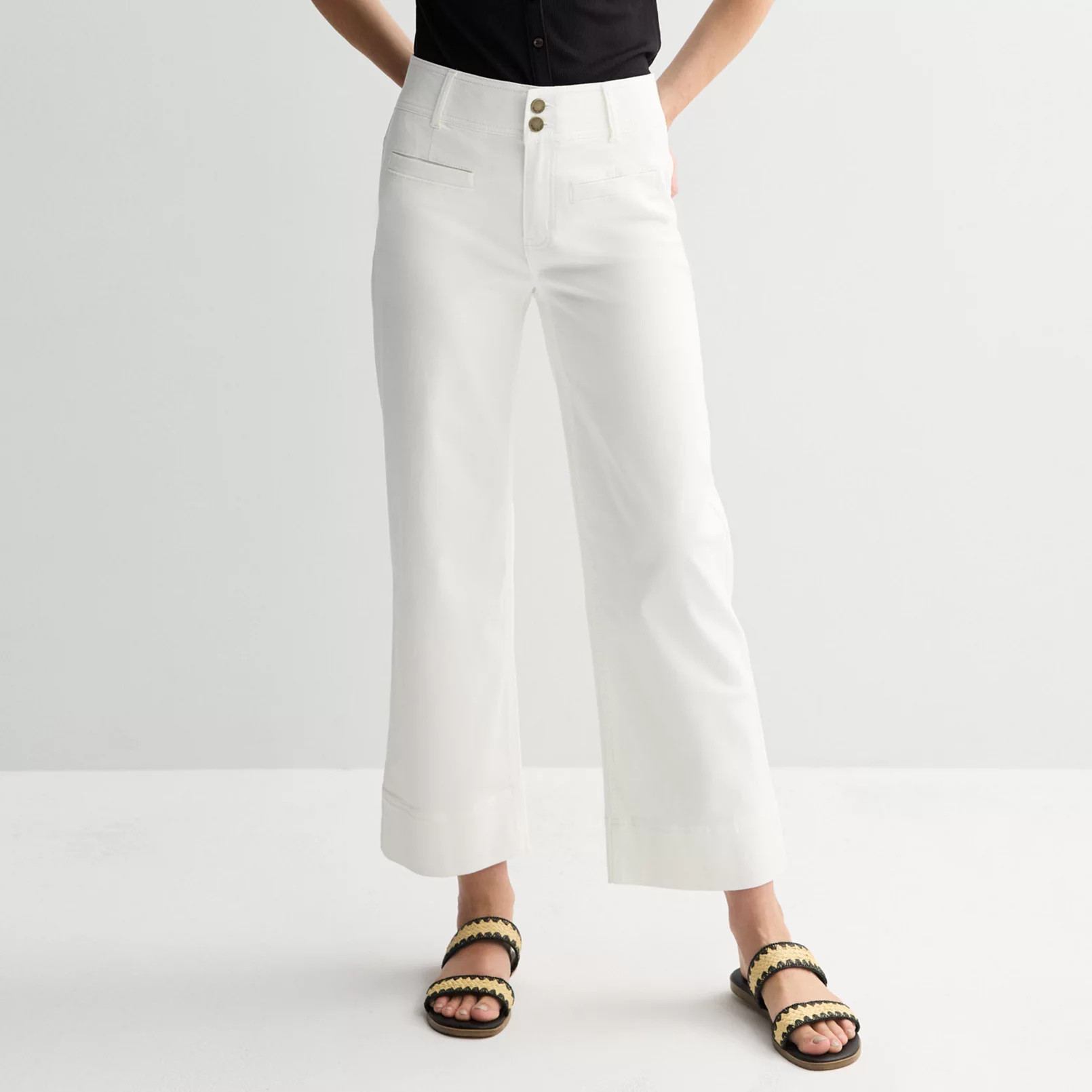 Women's Nine West High-Rise Wide Leg Pants | Kohl's