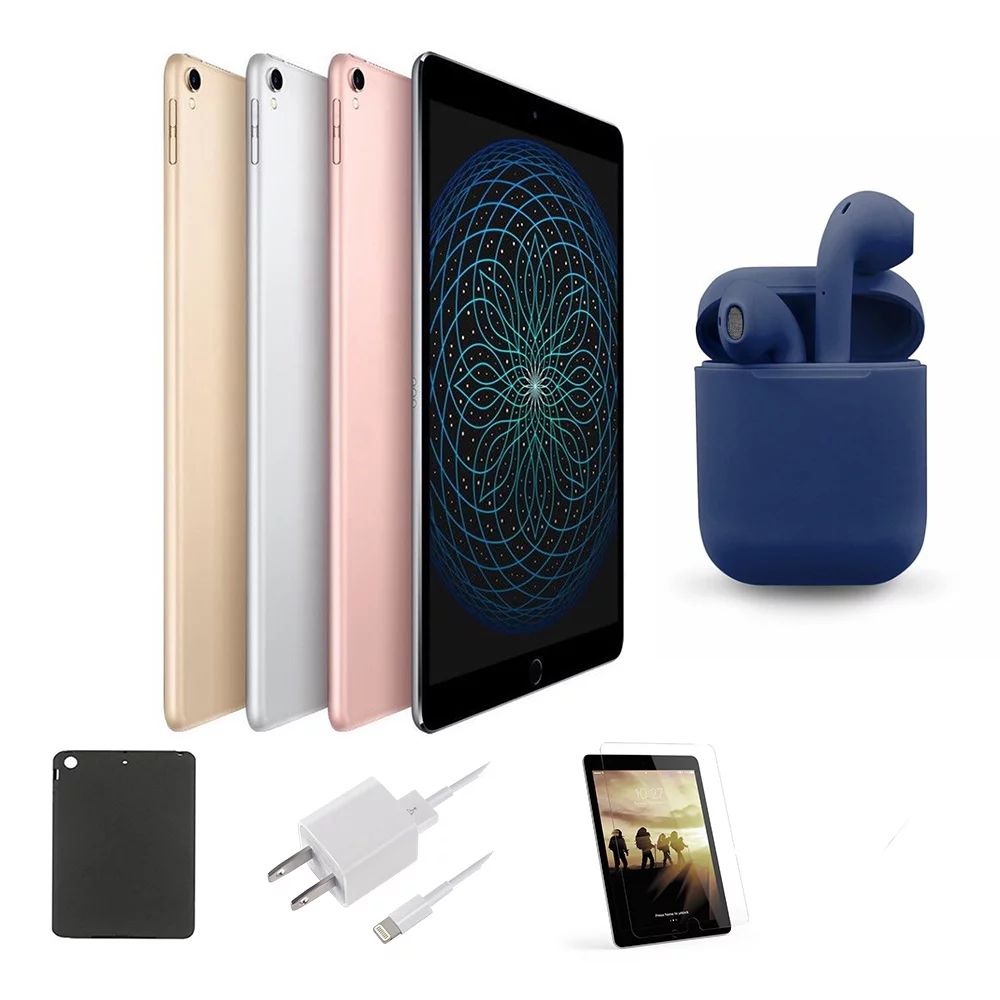 Restored Apple iPad Pro 10.5-inch 64GB Wi-Fi Only Newest OS Bundle: Case, Pre-Installed Tempered ... | Walmart (US)