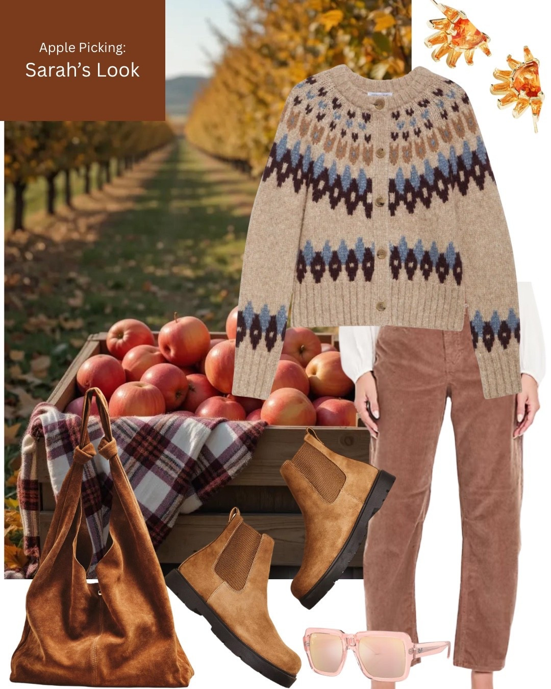 Apple picking look! Loving this alpaca fur sweater and corduroy pants together for a cozy but pulled together look. Add some easy booties for walking around, and you have the perfect look.

#LTKShoeCrush #LTKSeasonal #LTKItBag