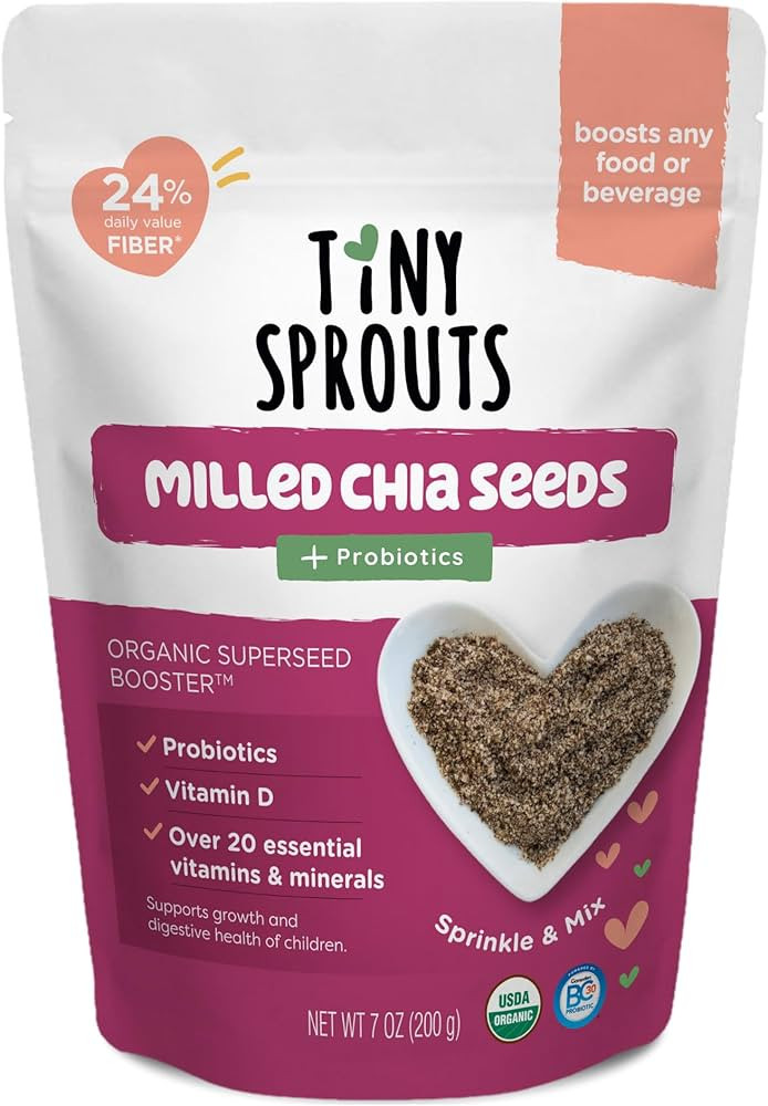 Superseed Organic Milled Chia Seed with VITAMIN D + PROBIOTICS, Omega-3s Prebiotic Fiber Protein,... | Amazon (US)
