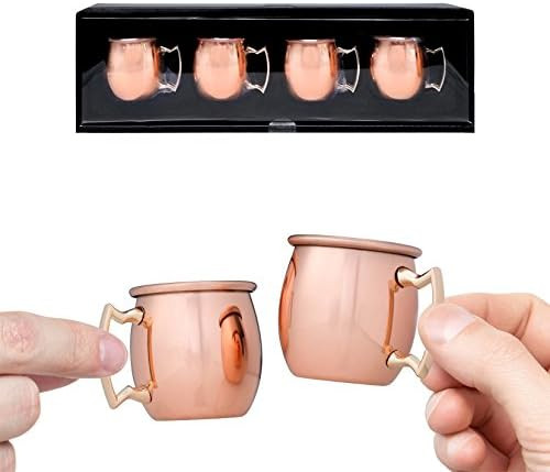Moscow Mule Shot Glasses - 2-ounce (Set of 4) + Free Shipping | Amazon (US)