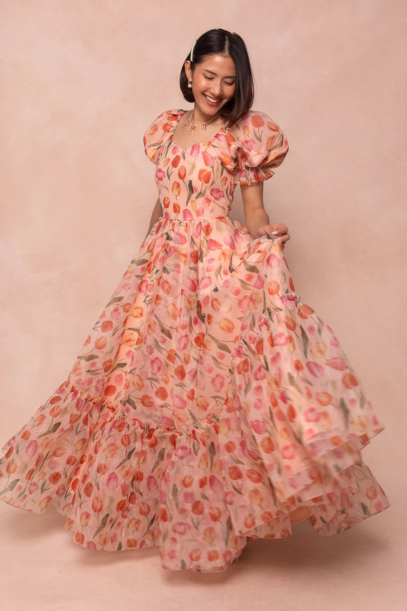 Wonderland Dress in Tulips | Ivy City Co