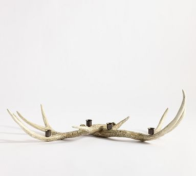 Antler Candle Holder | Pottery Barn (US)