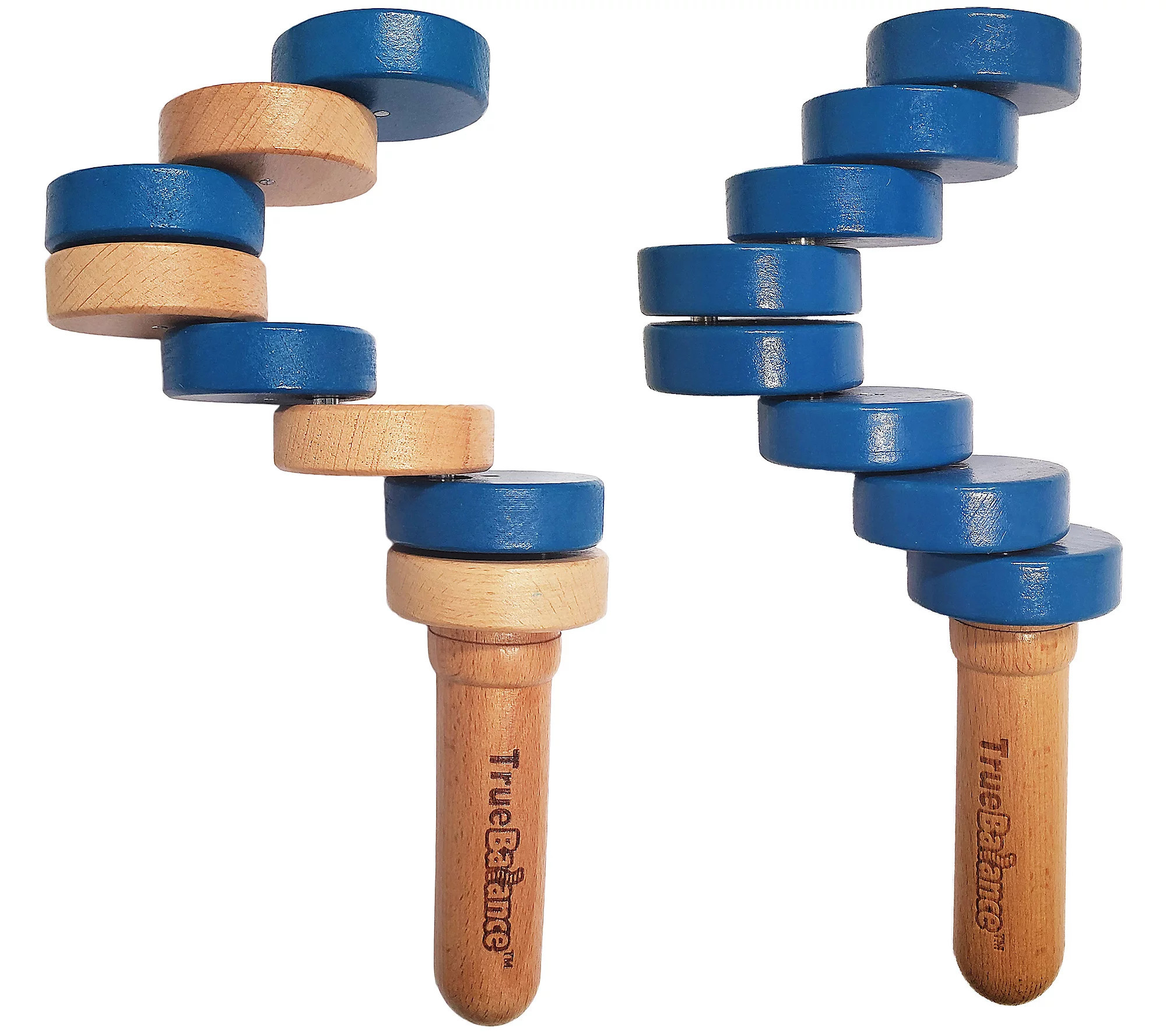 Set of 2 TrueBalance Handheld Wooden Balancers | QVC