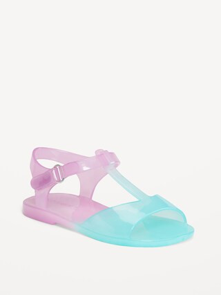 Jelly T-Strap Sandals for Toddler Girls | Old Navy (US)