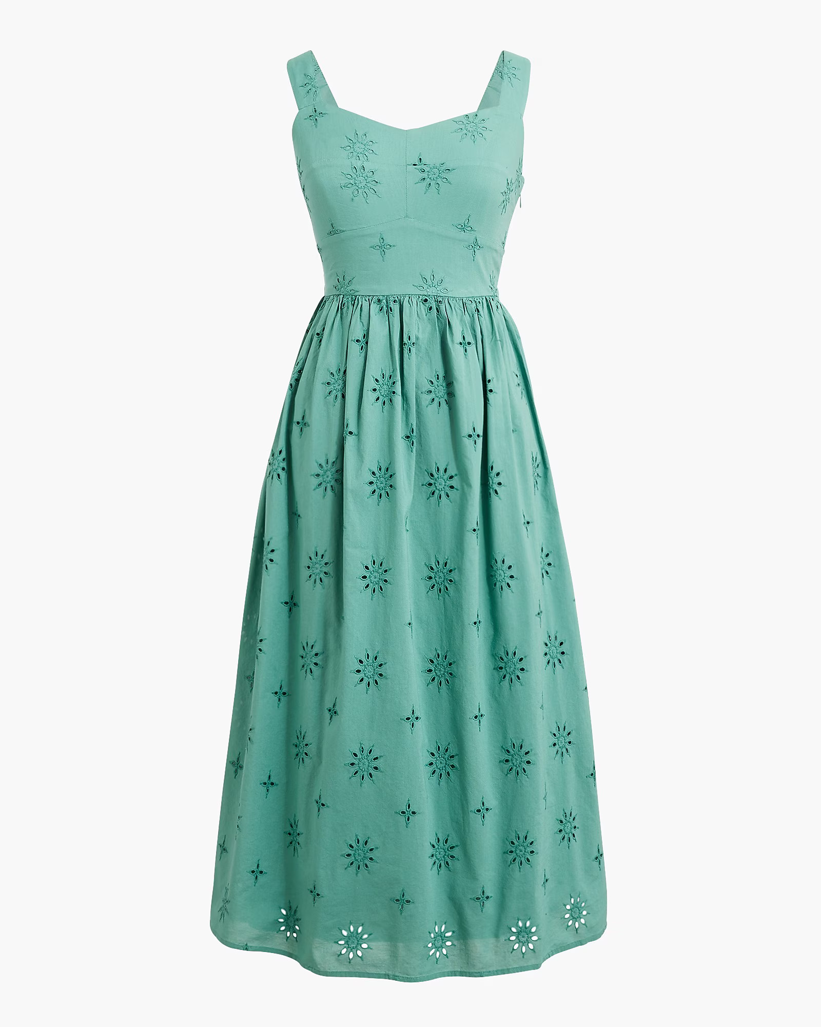 Eyelet midi dress | J.Crew Factory