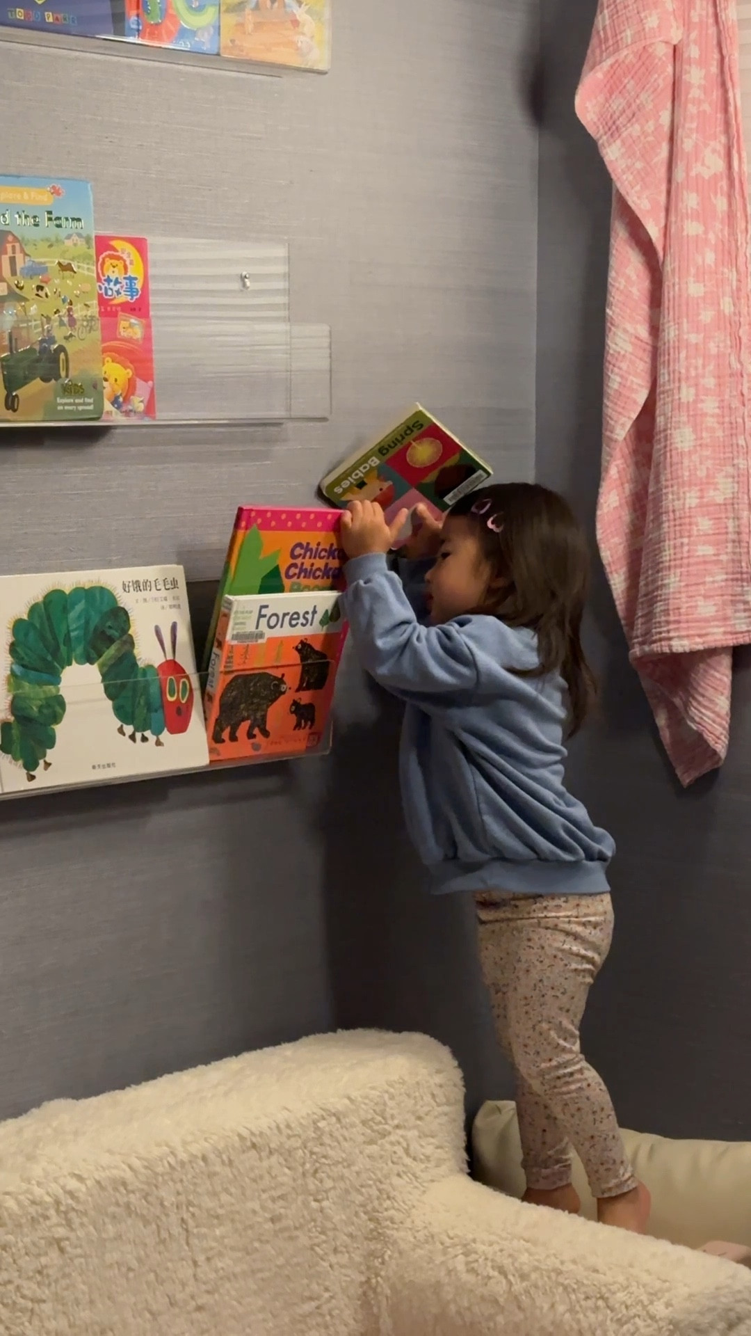 Acrylic book shelves 

#LTKkids #LTKhome