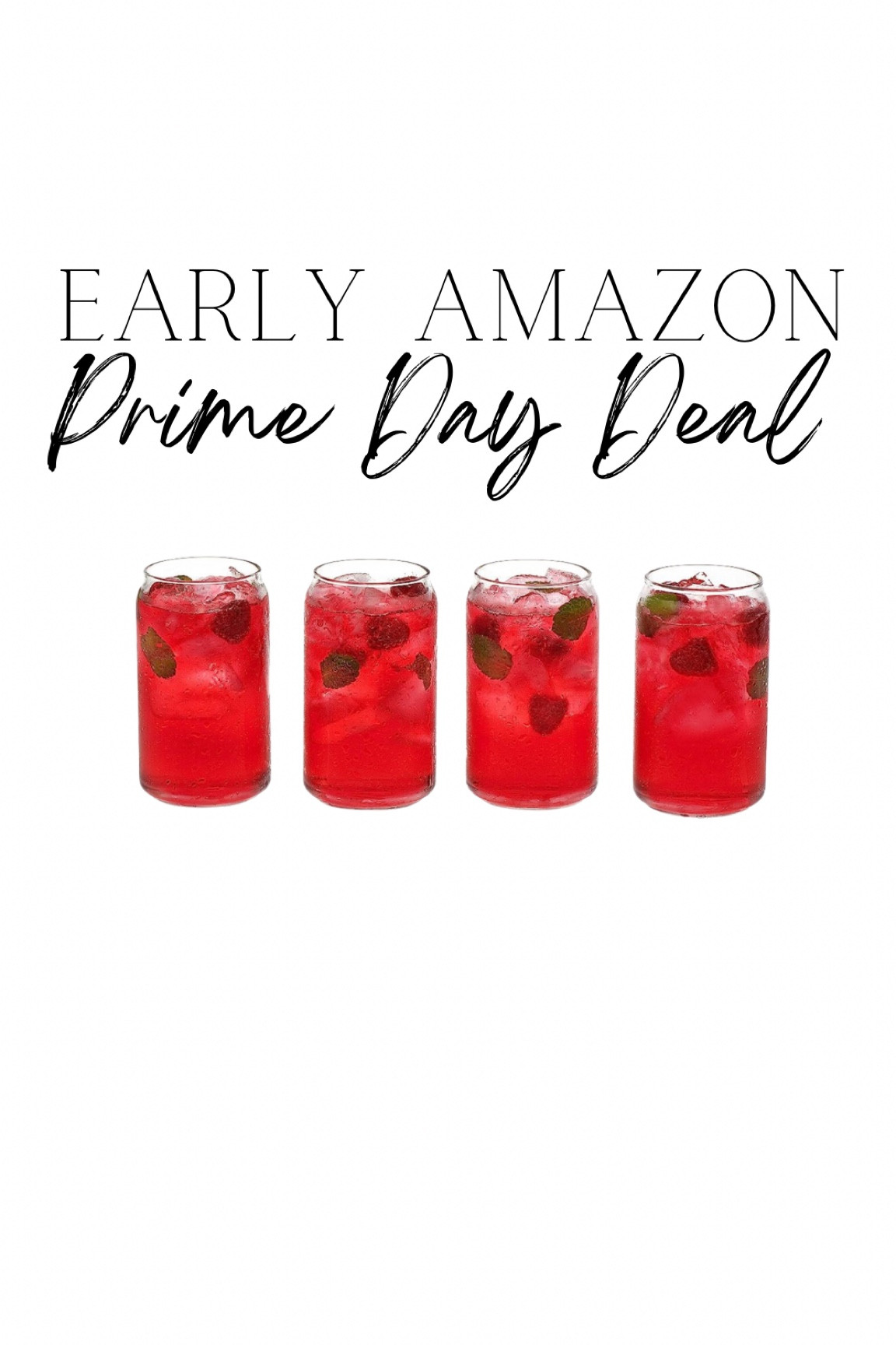 Early Amazon Prime Day deal. Drinking glasses. Tumblr glasses.

#LTKhome #LTKsalealert #LTKxPrimeDay