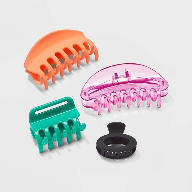 Claw Hair Clip 4pk - Wild Fable™ | Target