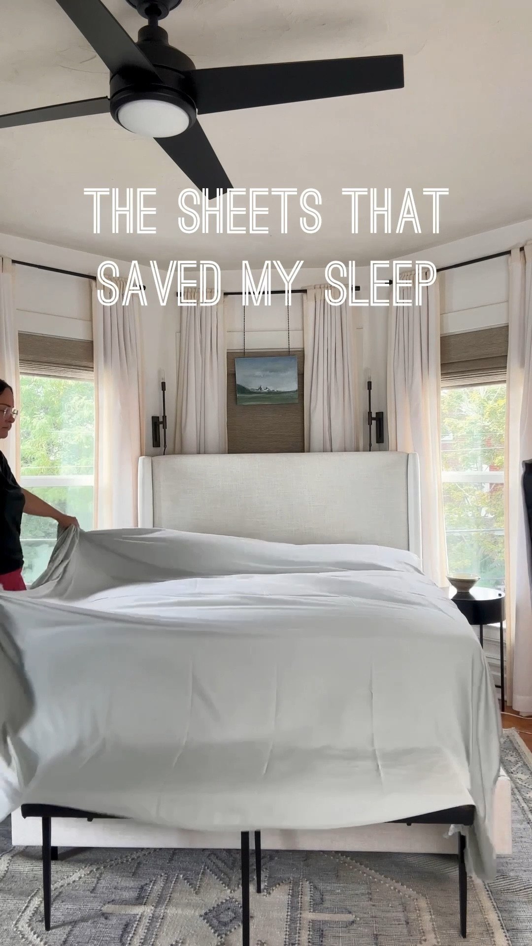 Cooling, moisture wicking, naturally anti-microbial and antibacterial bc they are bamboo. Soft as silk and perfect for Spring/Summer or anyone who sleeps hot! I use them ALL YEAR bc perimenopause. I used to wake up from my night sweats but these sheets have me sleeping through them! Legit got rid of all my other sheet sets. 

#LTKSaleAlert #LTKSeasonal #LTKHome